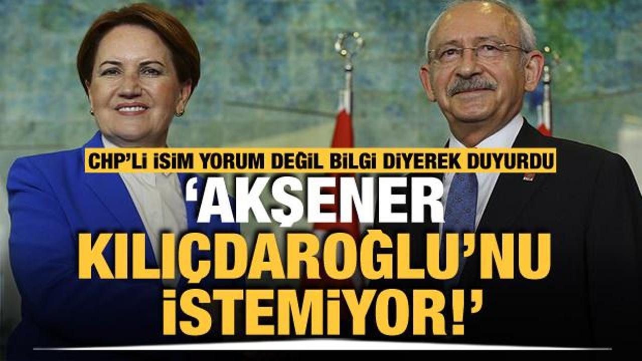 Yarkadaş: Meral Akşener Kemal Kılıçdaroğlu'nun adaylığını istemiyor