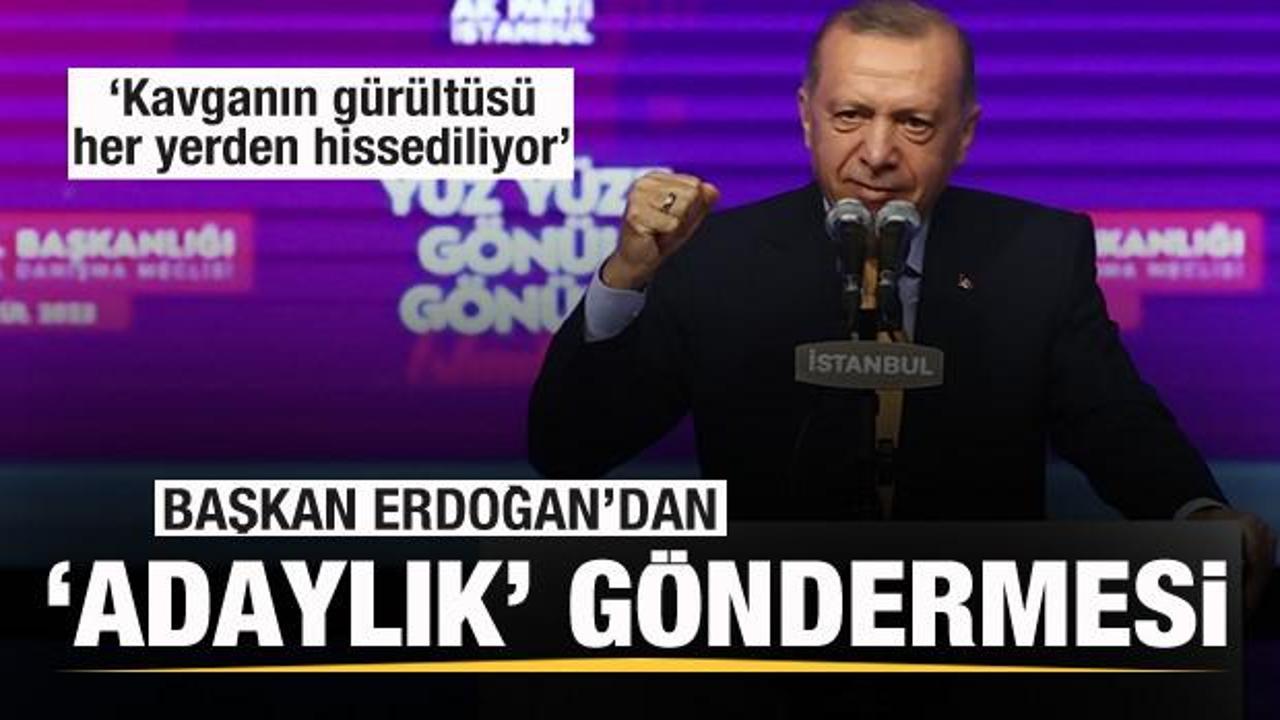Başkan Erdoğan'dan 6'lı masaya gönderme! Kavganın gürülltüsü her yerden hissediliyor