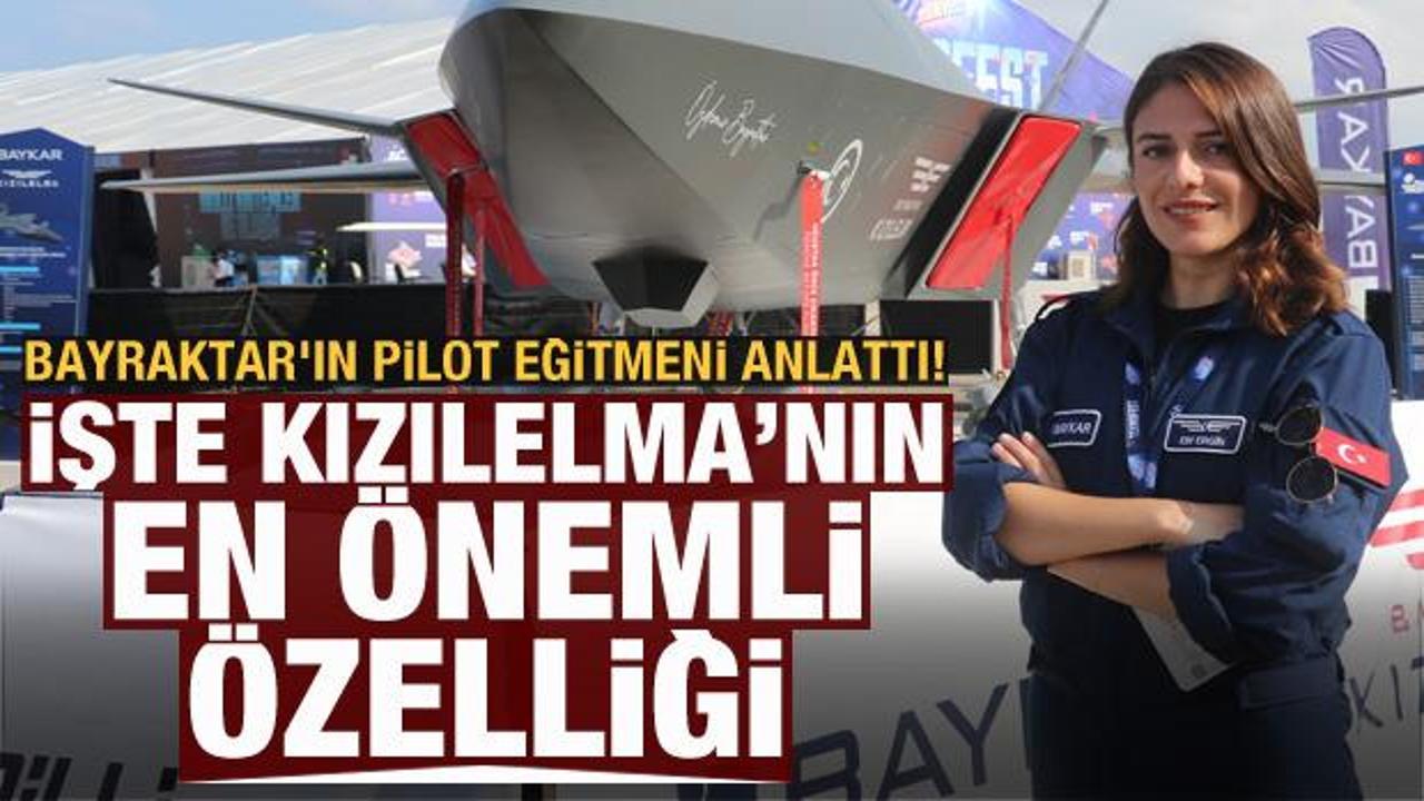 Bayraktar'ın pilot eğitmeni KIZILELMA'yı anlattı! İlk uçuş 2023'te