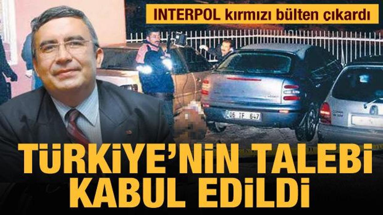 Necip Hablemitoğlu suikastının katil zanlısı için kırmızı bülten çıkarıldı