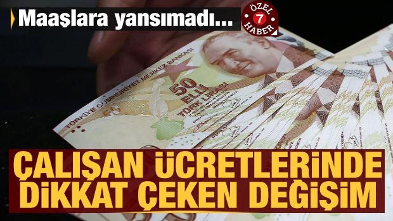 Şirketler b&uuml;y&uuml;yor maaşlar eriyor: &Uuml;cretlerin payı y&uuml;zde 32'den 25'e d&uuml;şt&uuml;