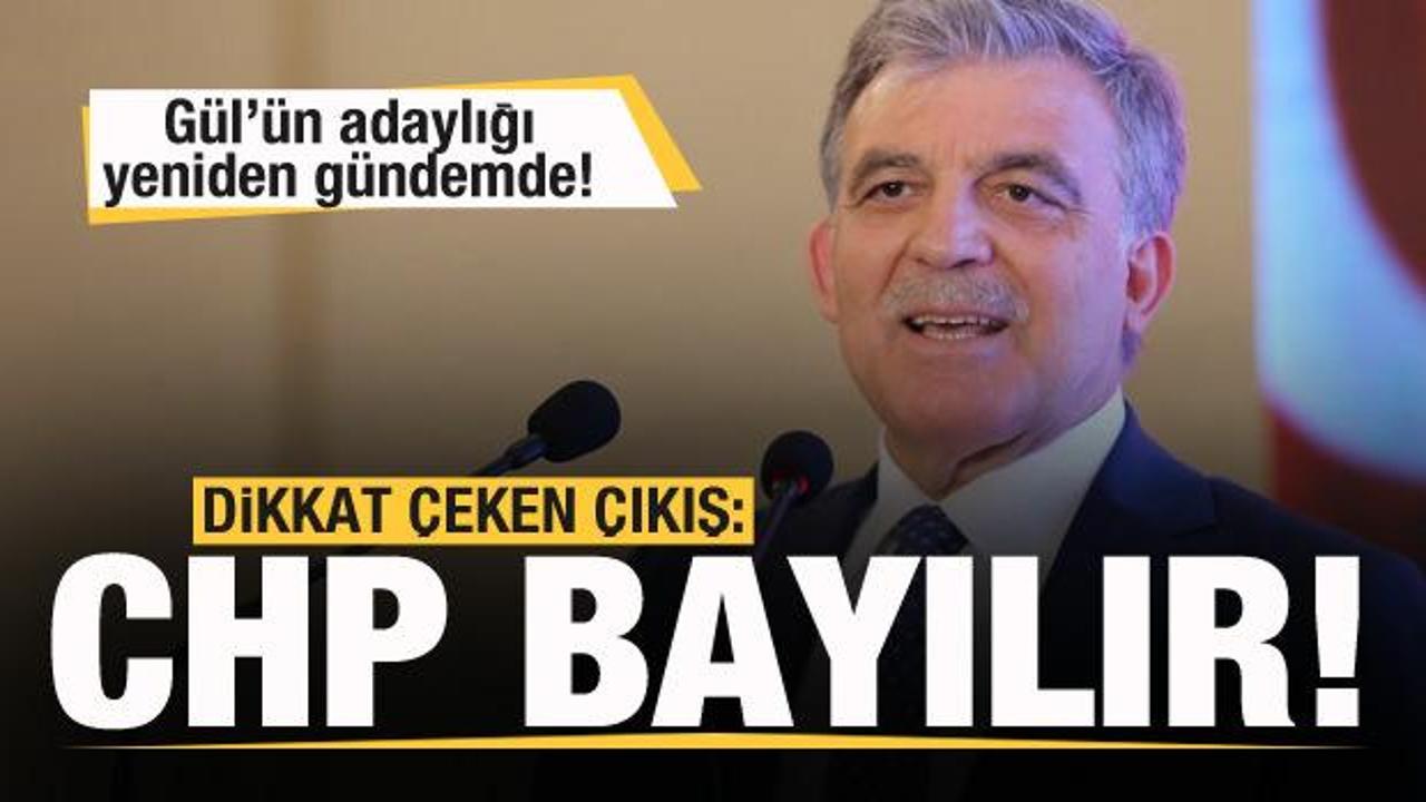 Abdullah Gül ismi yeniden gündemde! Çarpıcı çıkış: CHP bayılır...