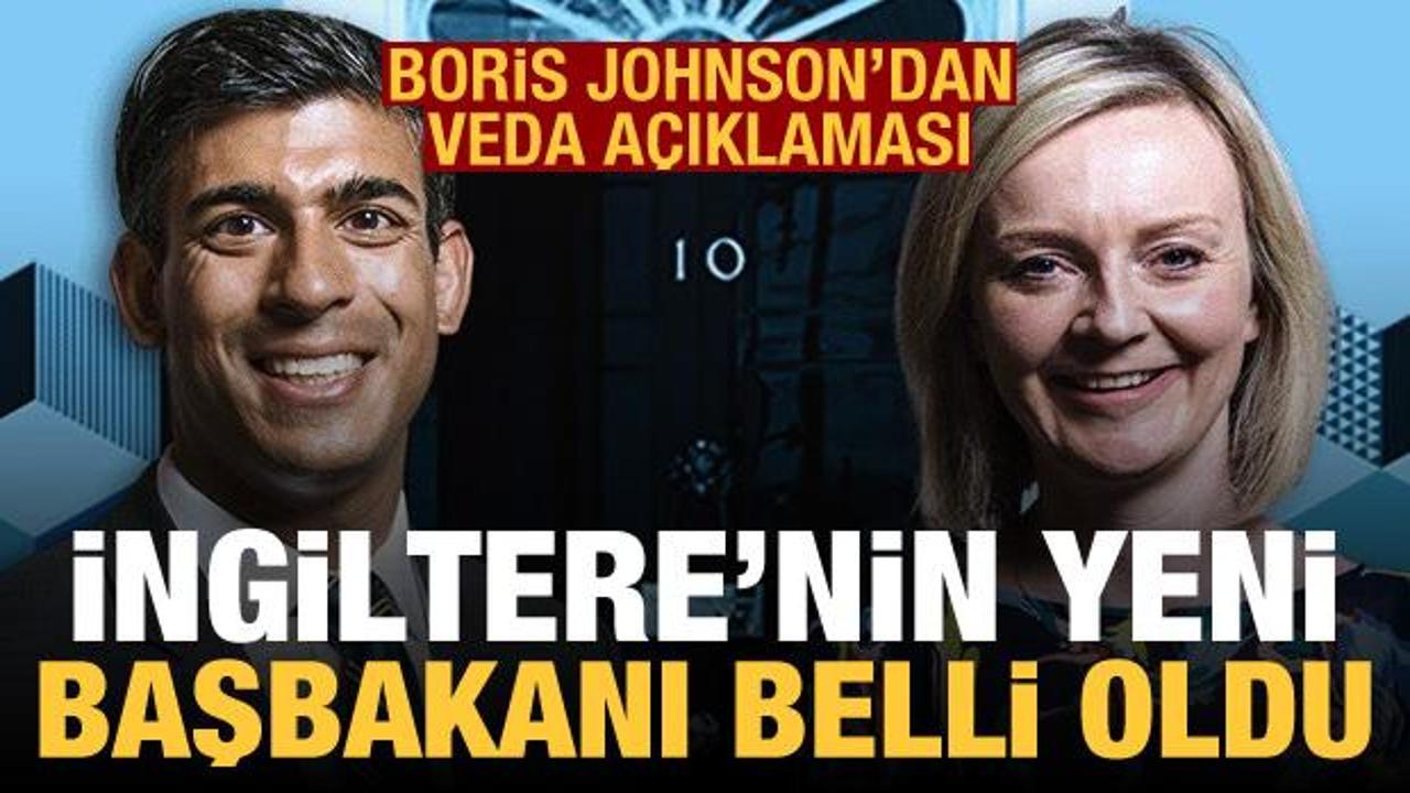 İngiltere'nin yeni Başbakan'ı Liz Truss oldu! Boris Johnson'dan veda açıklaması
