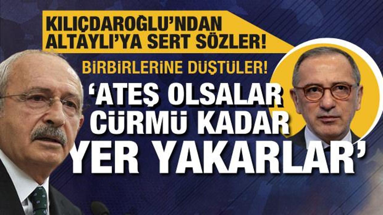 Kılıçdaroğlu isim vermeden Fatih Altaylı'ya ateş püskürdü!