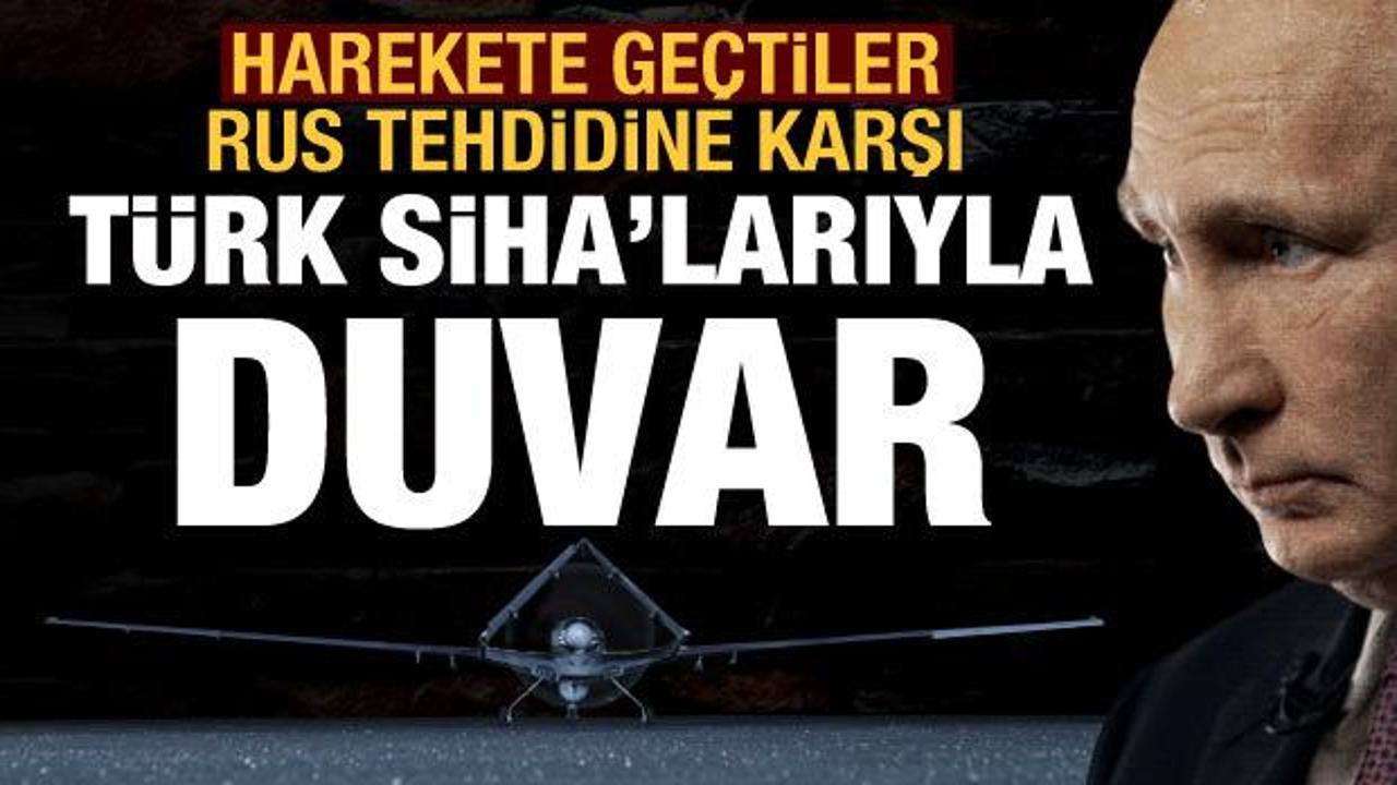 Savaş tehdidi harekete ge&ccedil;irdi: Rusya'ya karşı T&uuml;rk SİHA'larıyla "duvar &ouml;rmek" istiyorlar