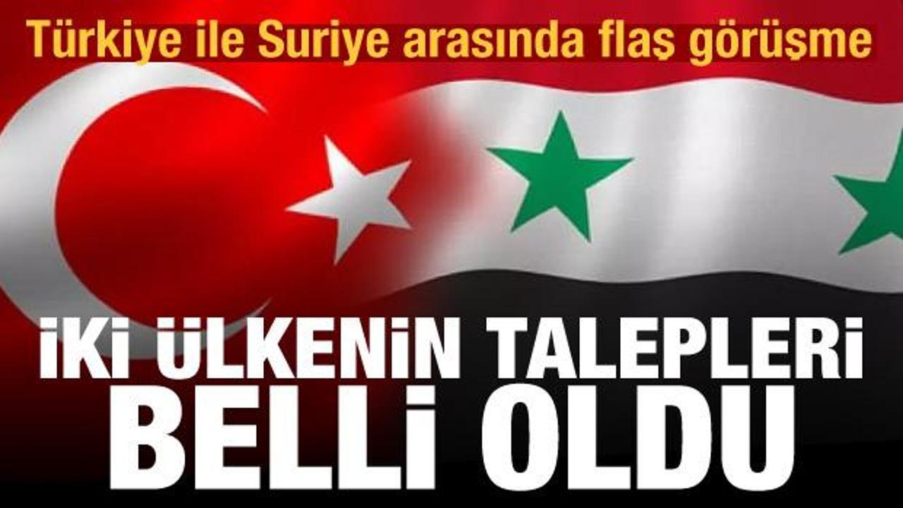 Türkiye ile Suriye arasında görüşme trafiği arttı: Ankara'dan dikkat çeken talep