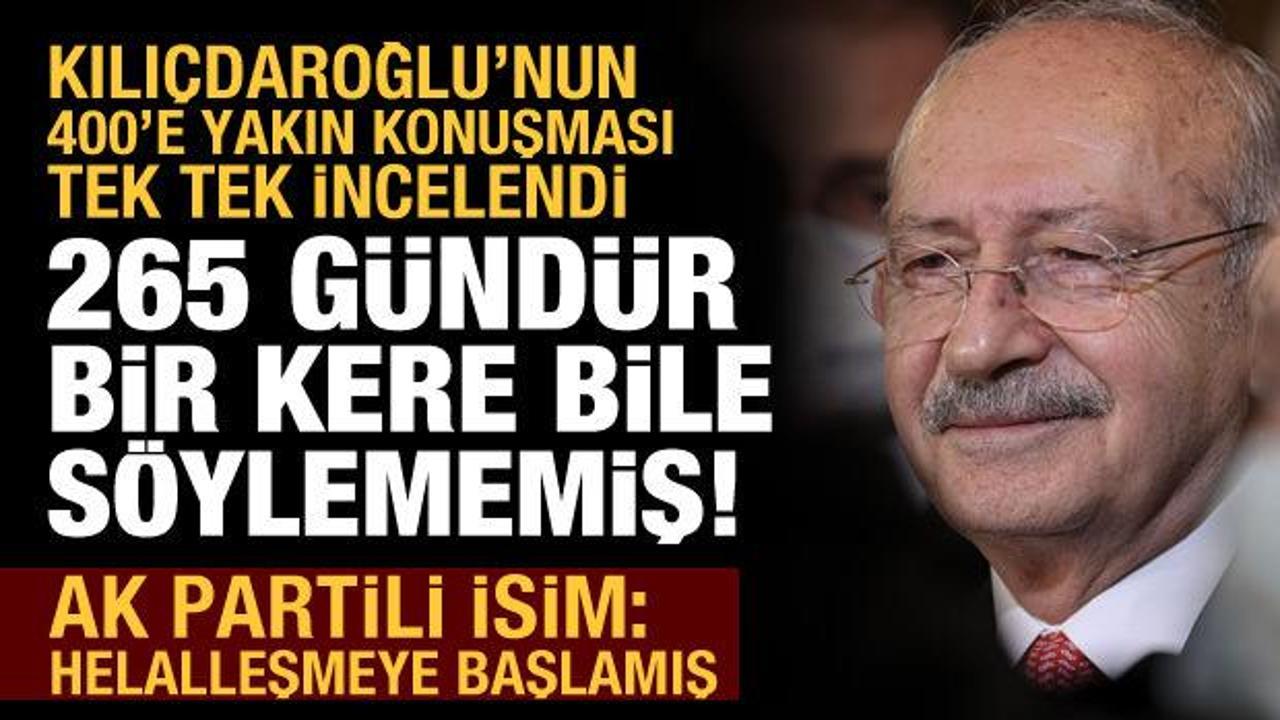 AK Parti'den 265 günlük araştırma: Kılıçdaroğlu hiç "FETÖ" demedi
