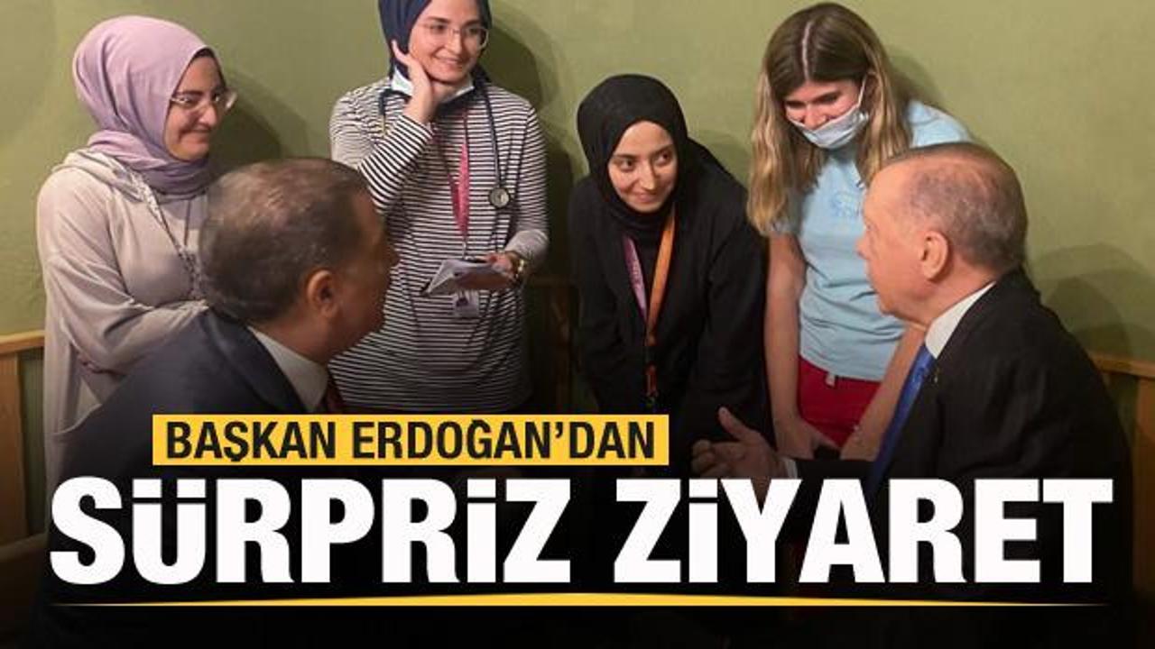 Başkan Erdoğan, Çam ve Sakura Şehir Hastanesi'ni ziyaret etti