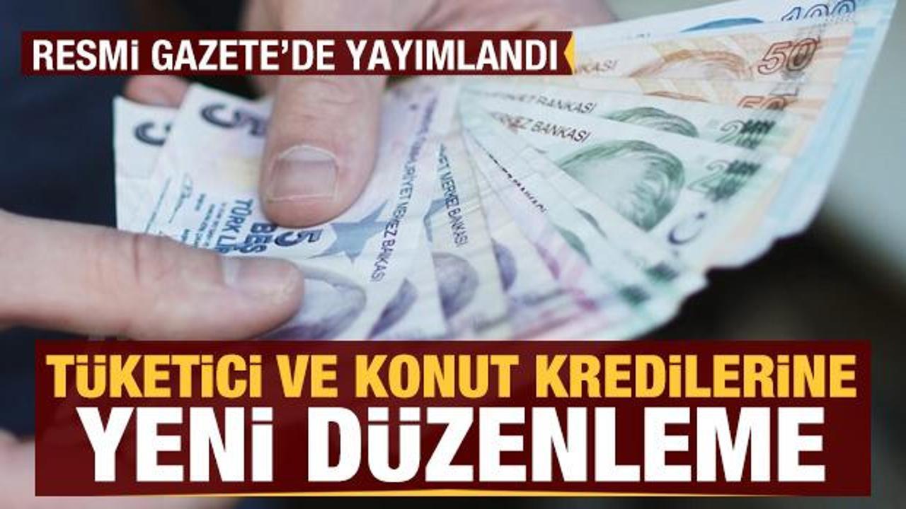 T&uuml;ketici ve konut kredilerinde sigorta d&uuml;zenlemesi
