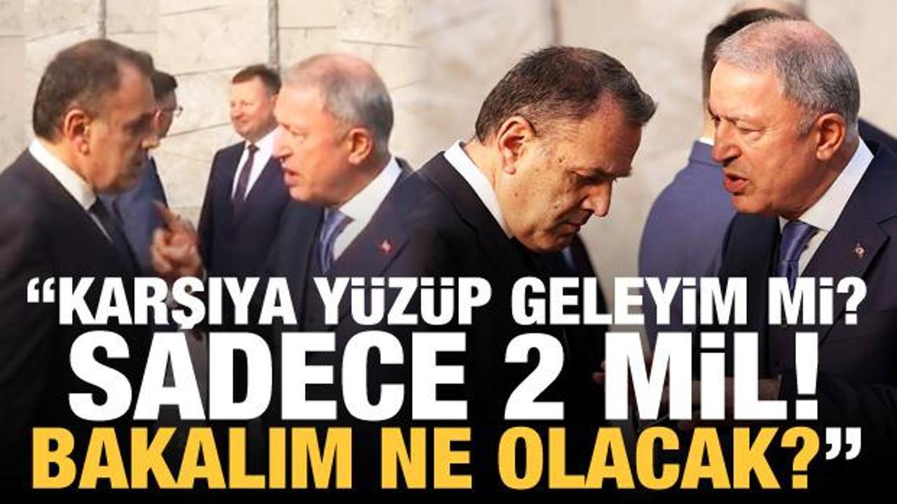 Yunan bakan: Karşıya y&uuml;z&uuml;p geleyim mi? Sadece 2 mil, bakalım ne olacak?