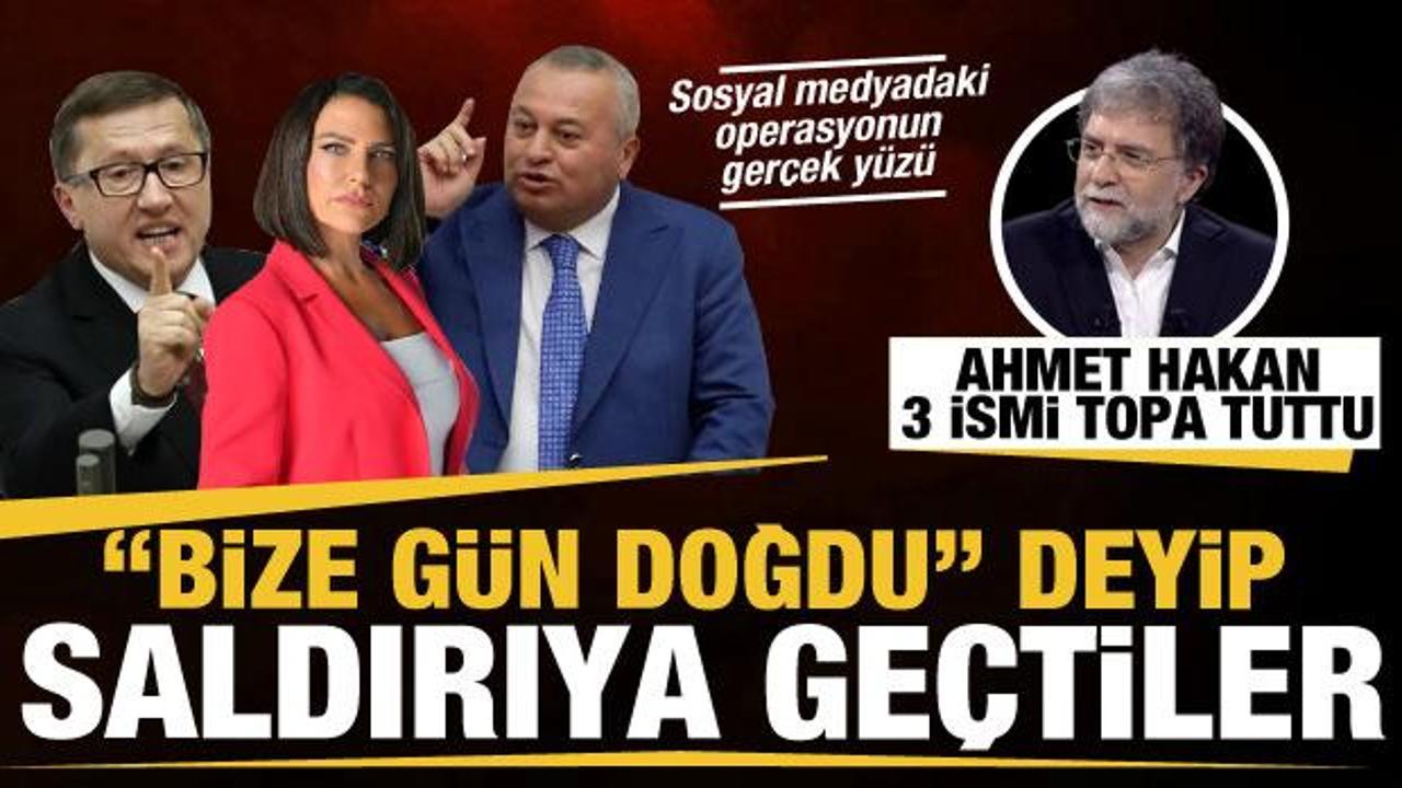 Ahmet Hakan, Erdoğan'ın esprisi sonrası kendisini hedef alan üç ismi topa tuttu