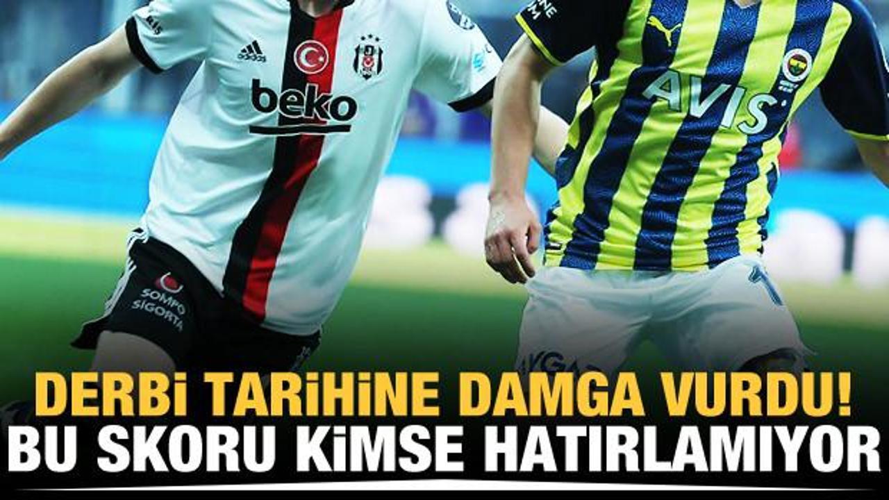 Beşiktaş ile Fenerbahçe arasındaki en farklı skor!