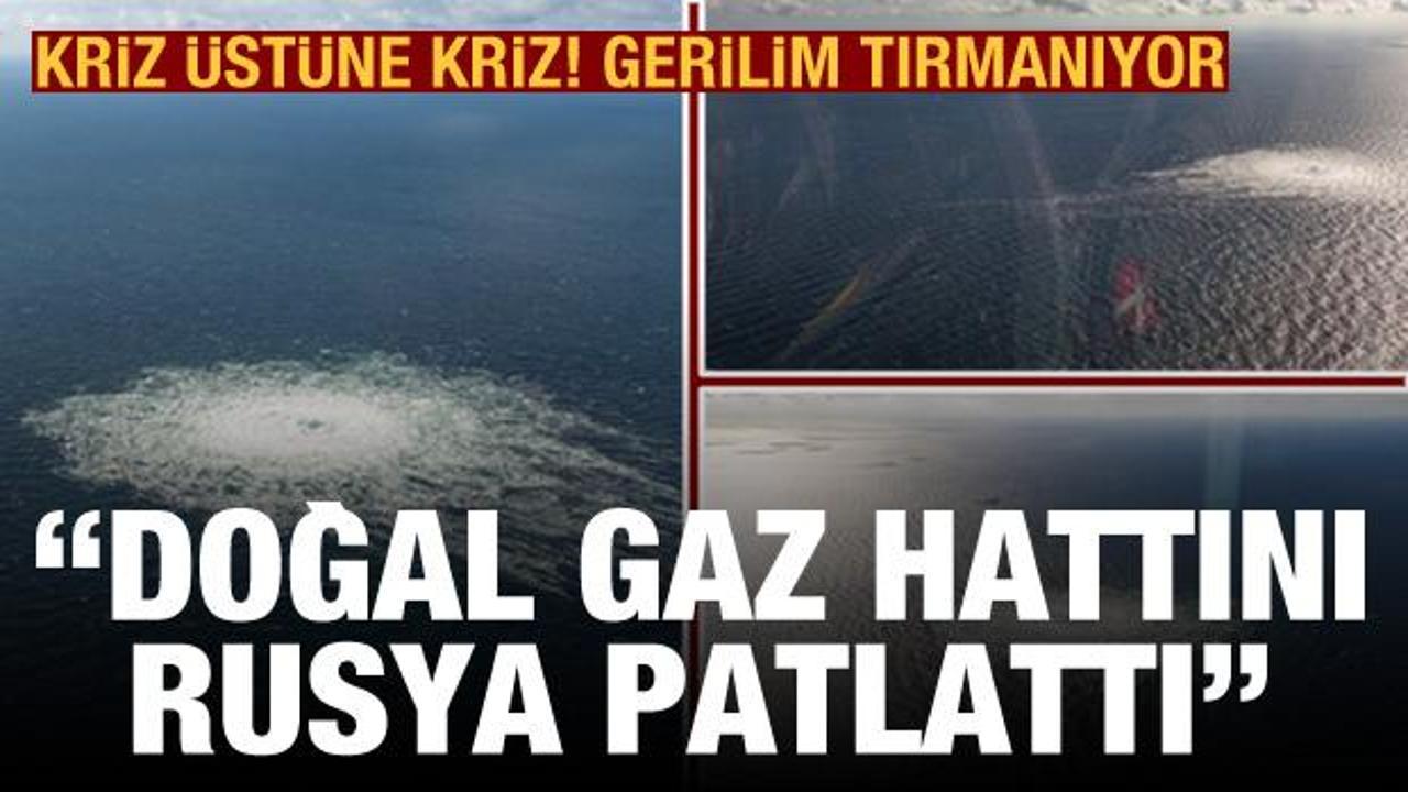 Dikkat &ccedil;eken iddia: Doğal gaz hattını Rusya patlattı