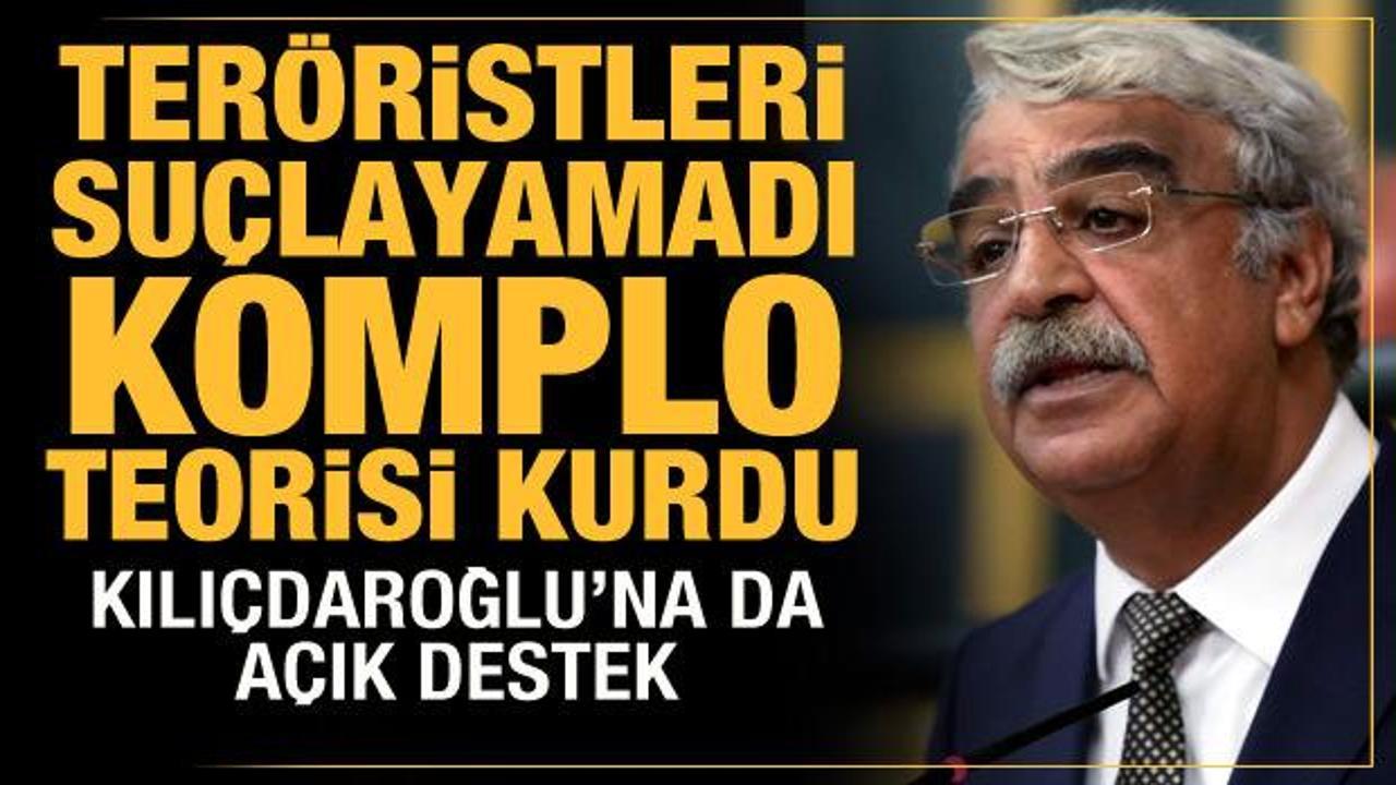HDP'li Sancar önce Kılıçdaroğlu'na destek verdi sonra teröristleri savundu