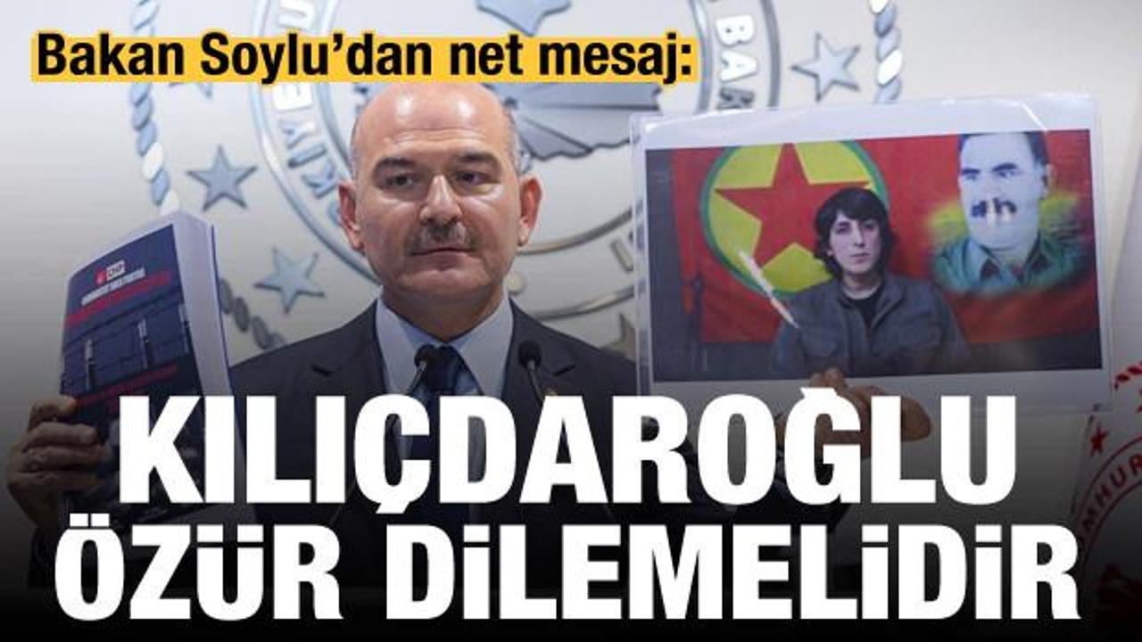 Bakan Soylu'dan Kılıçdaroğlu'na Mersin tepkisi: Özür dilemeli