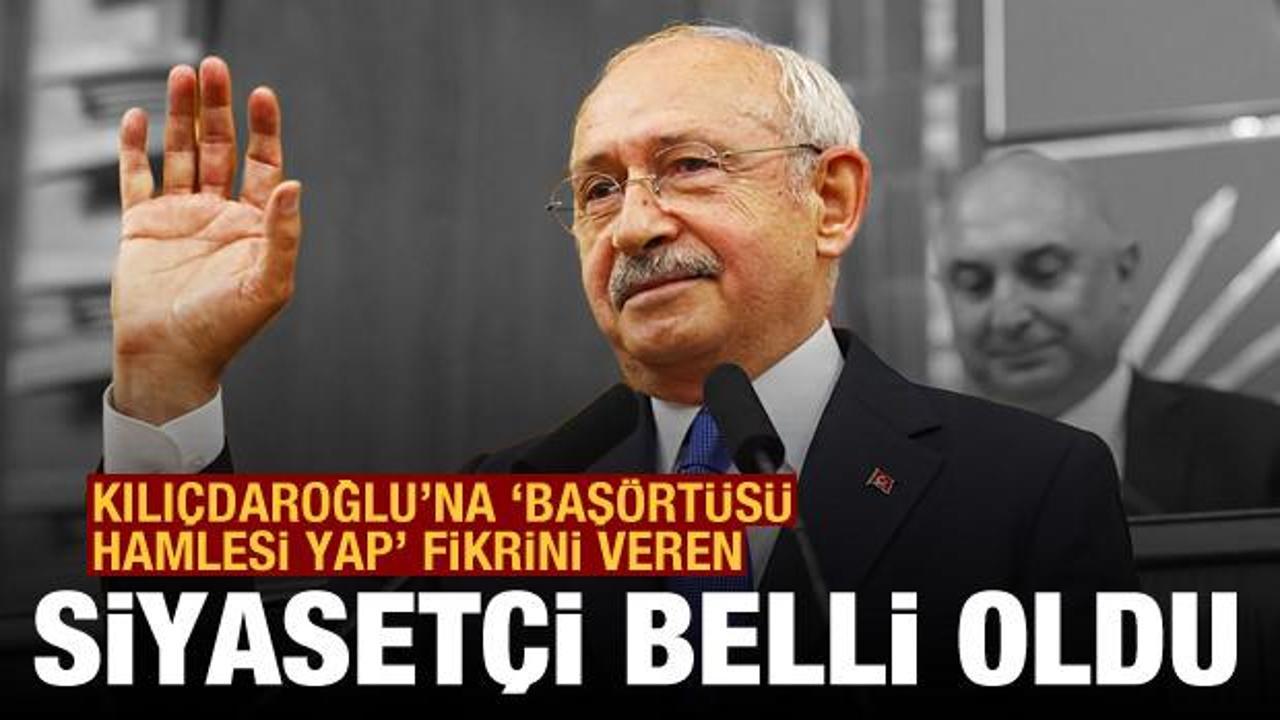 Kılıçdaroğlu'na "başörtüsü hamlesi yap" fikrini Davutoğlu vermiş