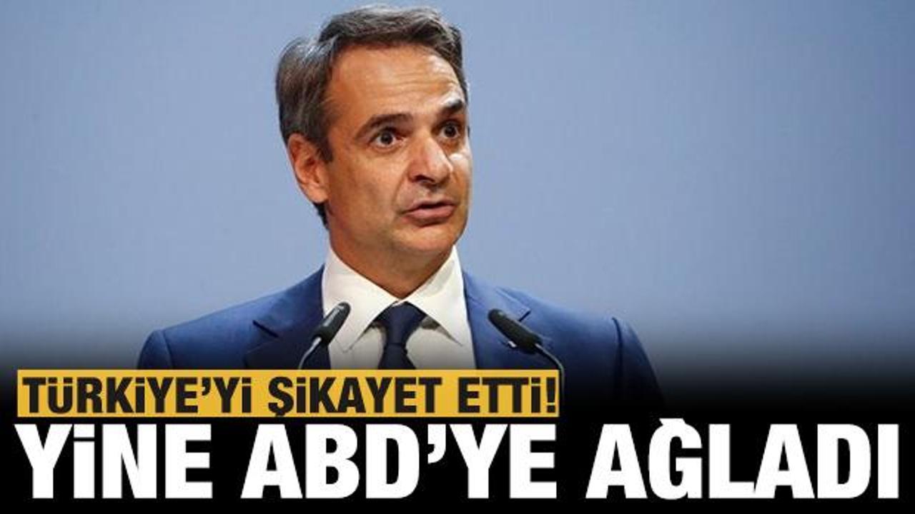 Mi&ccedil;otakis yine ABD'ye ağladı: T&uuml;rkiye'yi şikayet etti