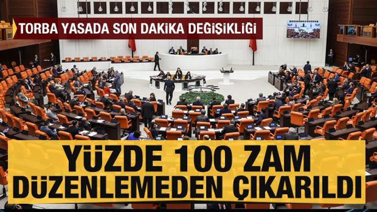 Torba yasada son dakika değişikliği! Yurt dışı çıkış harcına yüzde 100 zam iptal edildi