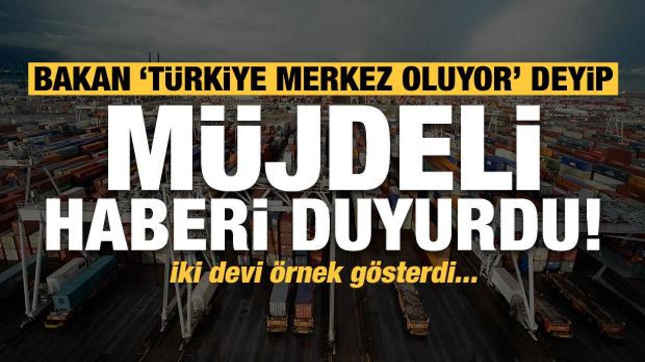Bakan Karaismailoğlu 'Türkiye merkez oluyor' deyip müjdeli haberi duyurdu!