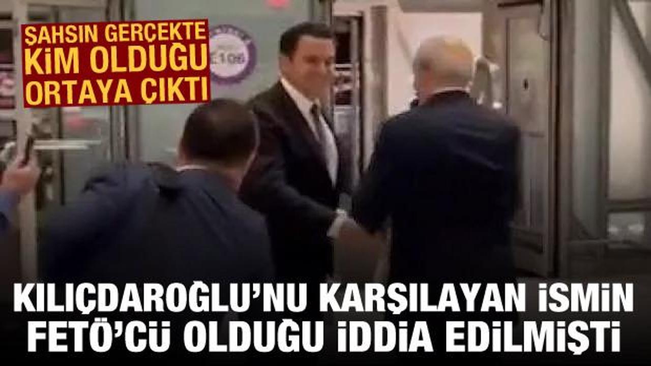 "Kılıçdaroğlu'nu ABD'de FETÖ'cü isim karşıladı" iddiası