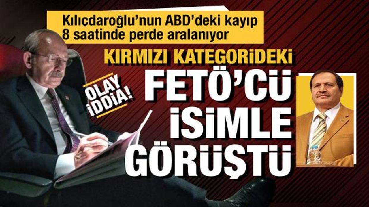Kılıçdaroğlu'nun ABD'deki sır gibi 8 saati hakkında olay "Şerif Ali Tekalan" iddiası