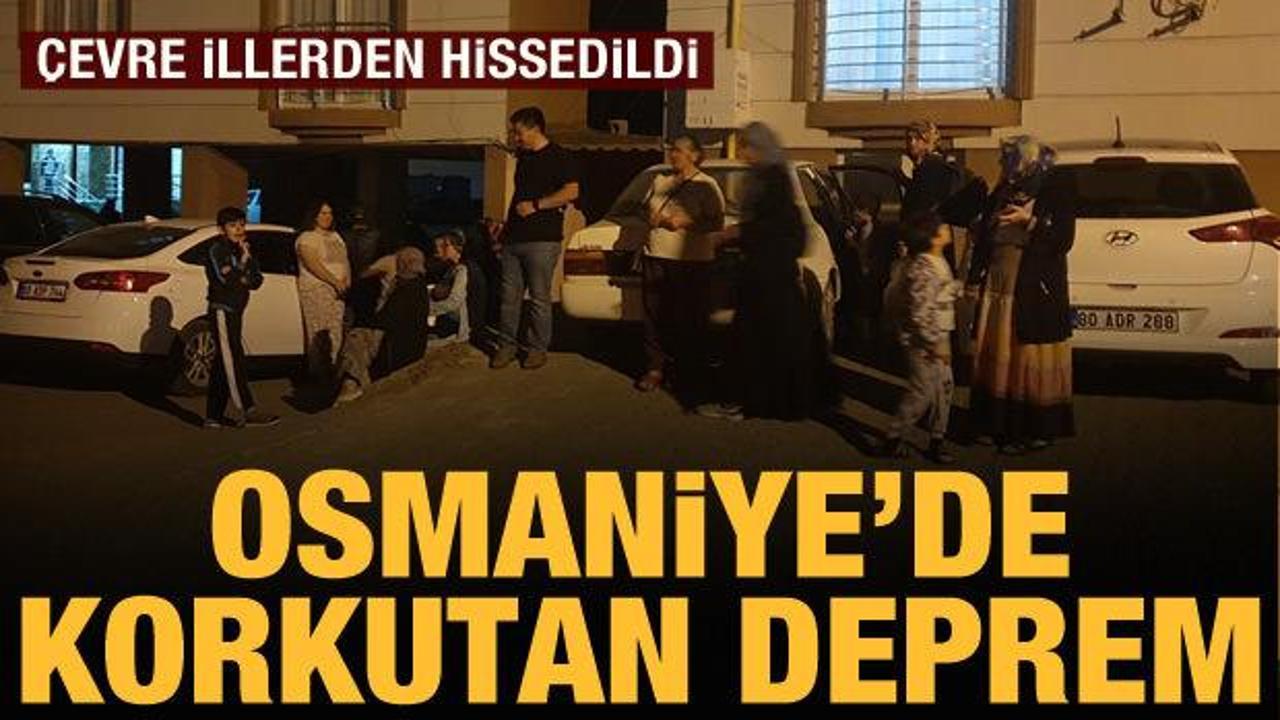 Son Dakika: Osmaniye'de 5,1 büyüklüğünde deprem