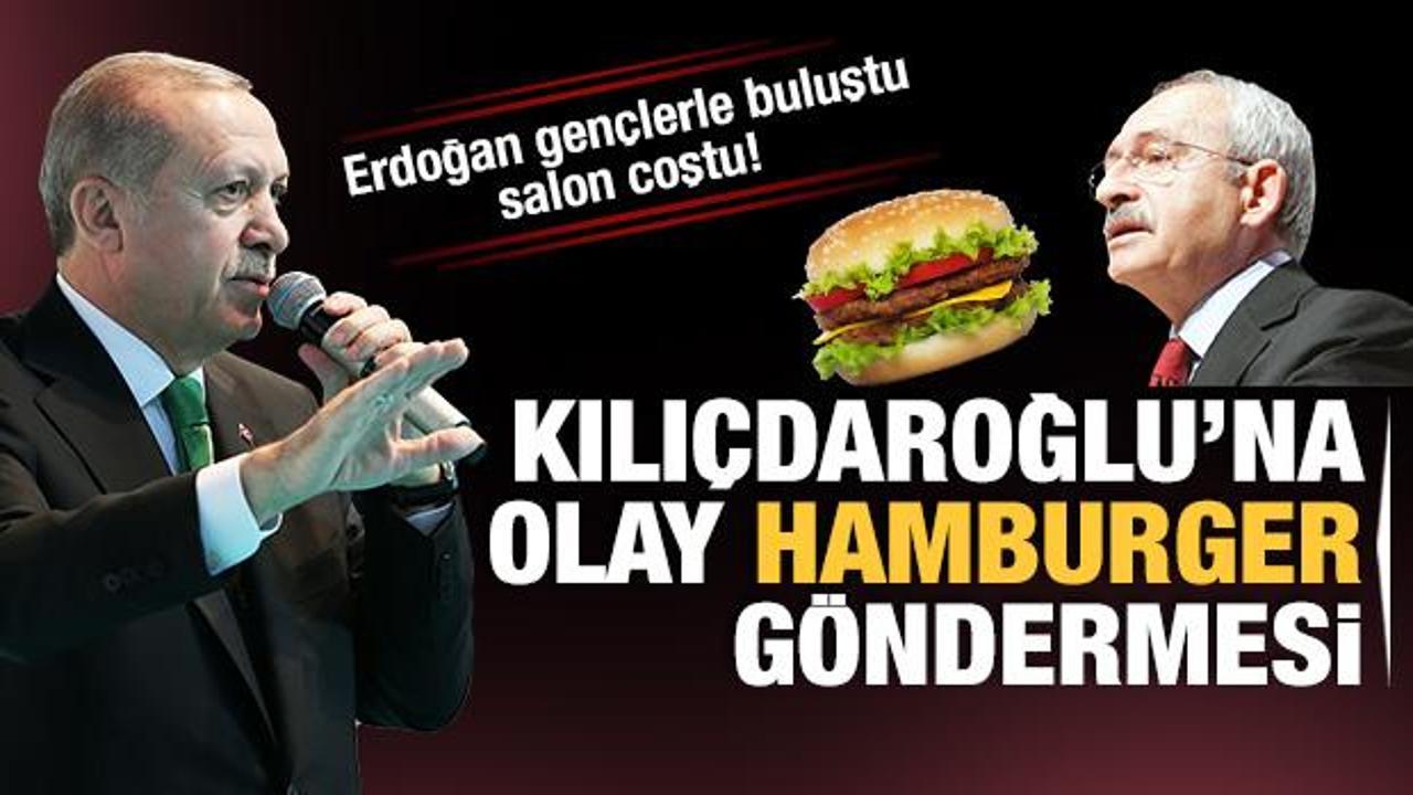 Başkan Erdoğan'dan Kılı&ccedil;daroğlu'nun kayıp 8 saatine "hamburger" &uuml;zerinden nokta tespit