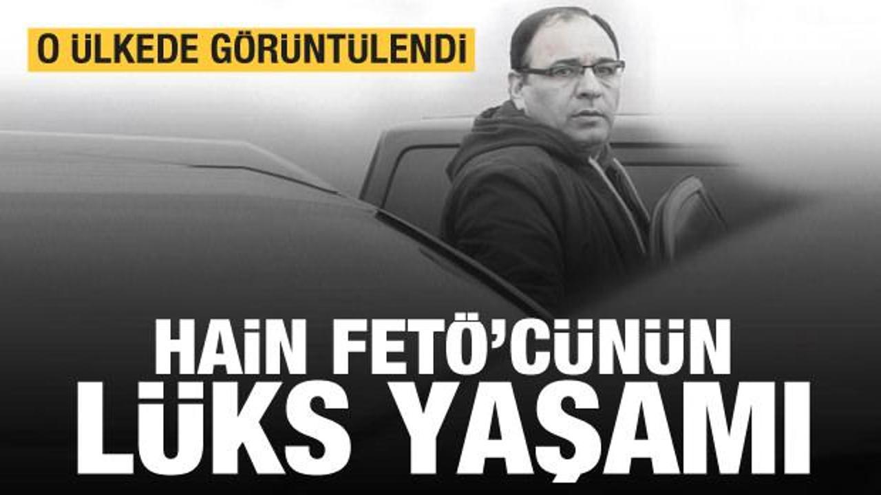 Darbe sinyalini veren FETÖ'cü hainin lüks yaşamı görüntülendi
