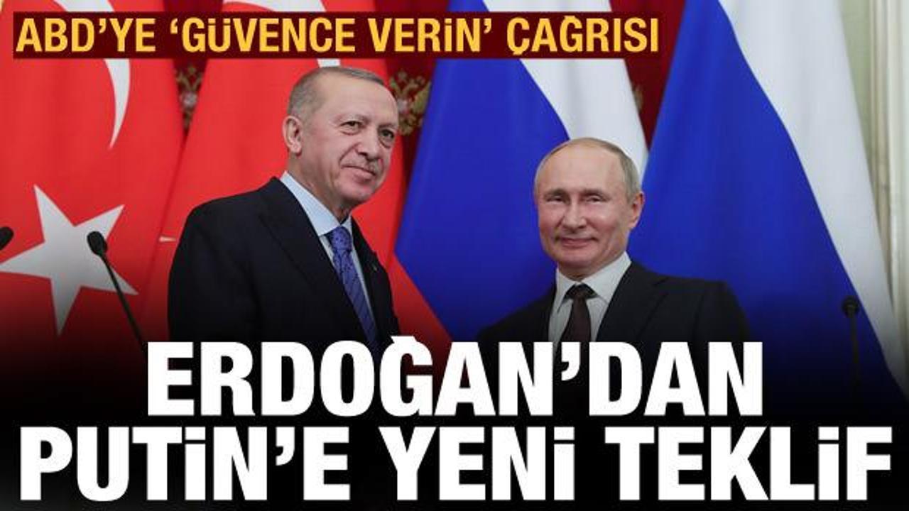 Erdoğan'dan Putin'e teklif... Kalın, ABD'li yetkilileri "güvence vermeye" davet etti