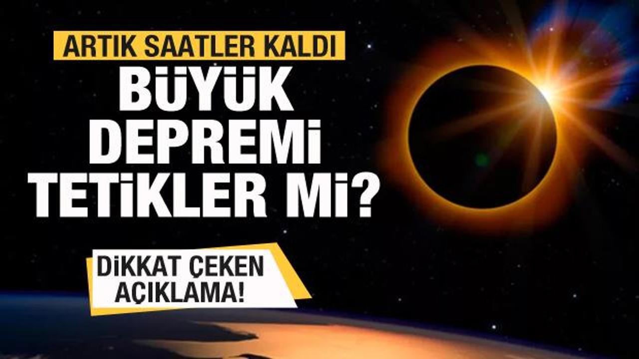G&uuml;neş tutulması b&uuml;y&uuml;k depremi tetikler mi? Saatler kala uzman isimden a&ccedil;ıklama!