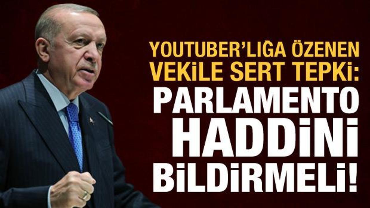 Meclis k&uuml;rs&uuml;s&uuml;nde telefonunu kırmıştı, Erdoğan'dan sert tepki: Haddini bildirmeli!