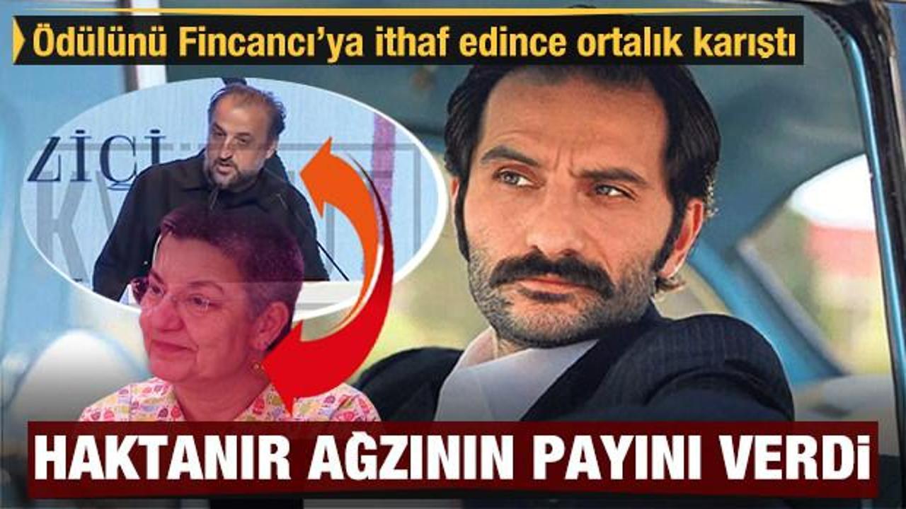 Burak Haktanır'dan ödülünü Şebnem Korur Fincancı'ya ithaf eden oyuncu Özcan Alper'e tepki