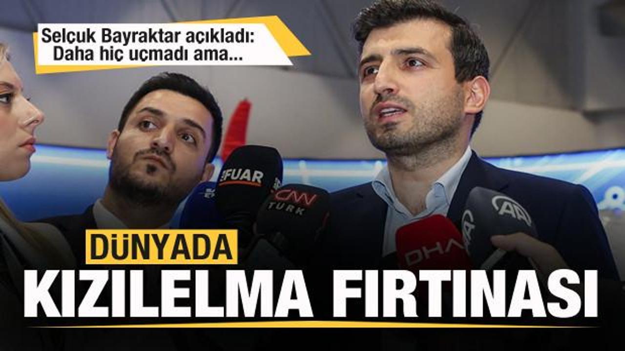 D&uuml;nyada Kızılelma fırtınası! Sel&ccedil;uk Bayraktar a&ccedil;ıkladı: B&uuml;y&uuml;k &uuml;lkeler istiyor