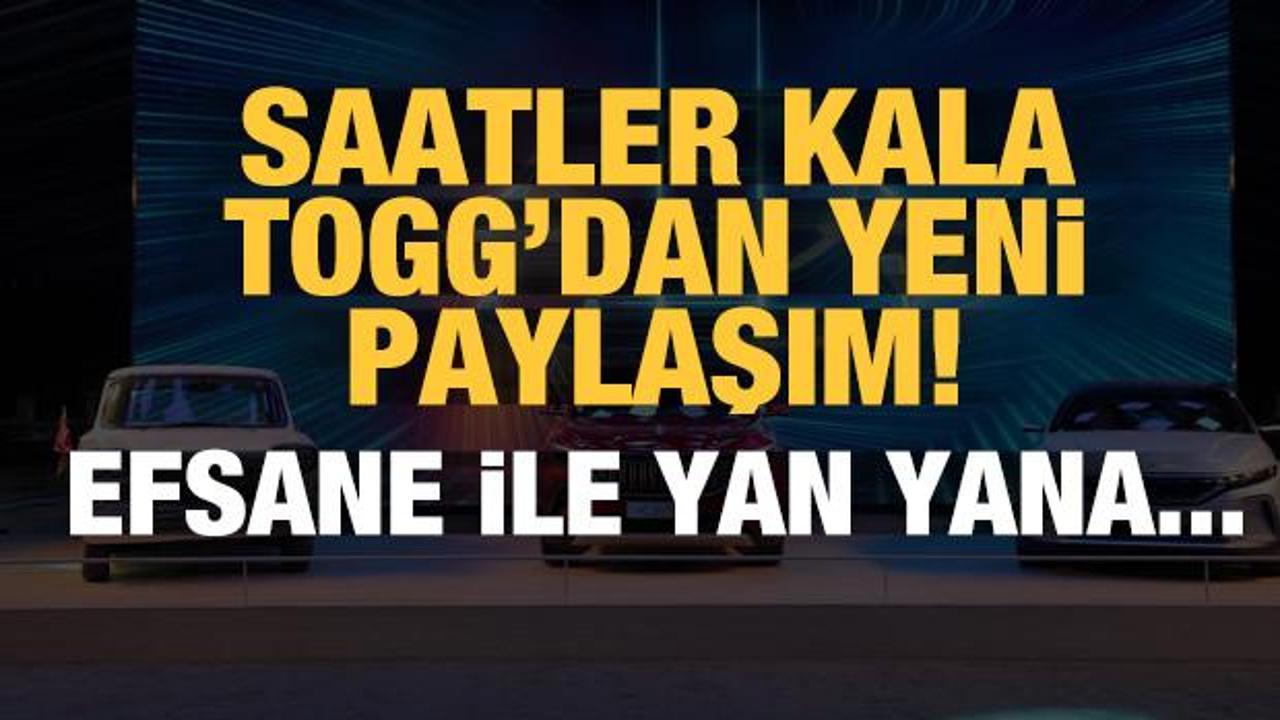  Efsane Gemlik'e getirildi... TOGG'dan heyecanlandıran 'devrim' paylaşımı