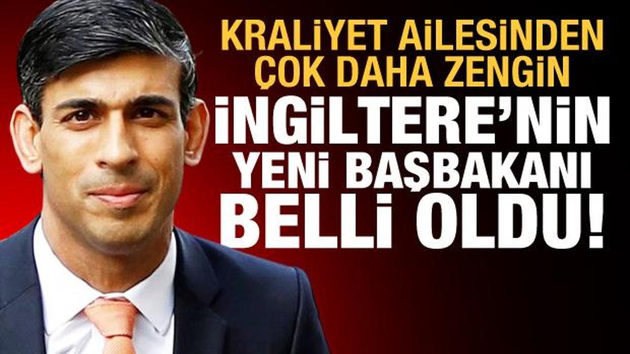 İngiltere'nin yeni başbakanı Rishi Sunak oldu: Kraliyet ailesinden daha zengin