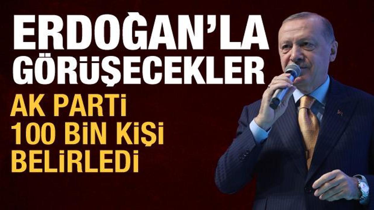 AK Parti sandıkta g&ouml;rev alacak 100 bin kişi belirledi: Erdoğan'la g&ouml;r&uuml;şecekler