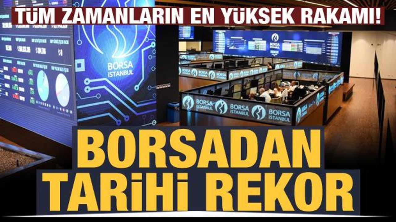 Borsa İstanbul'da rekor &uuml;st&uuml;ne rekor