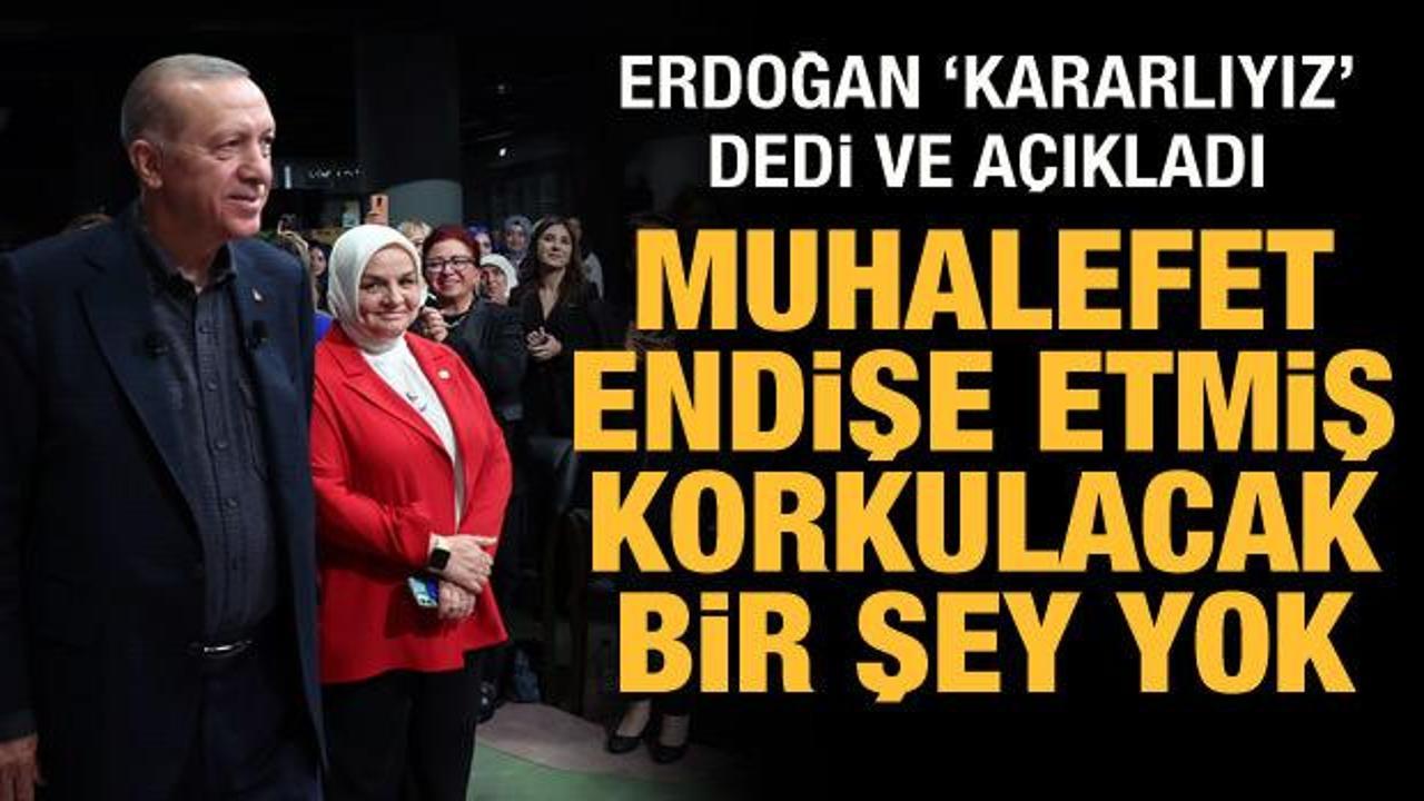Cumhurbaşkanı Erdoğan Gaziantep'te kadınlarla buluştu