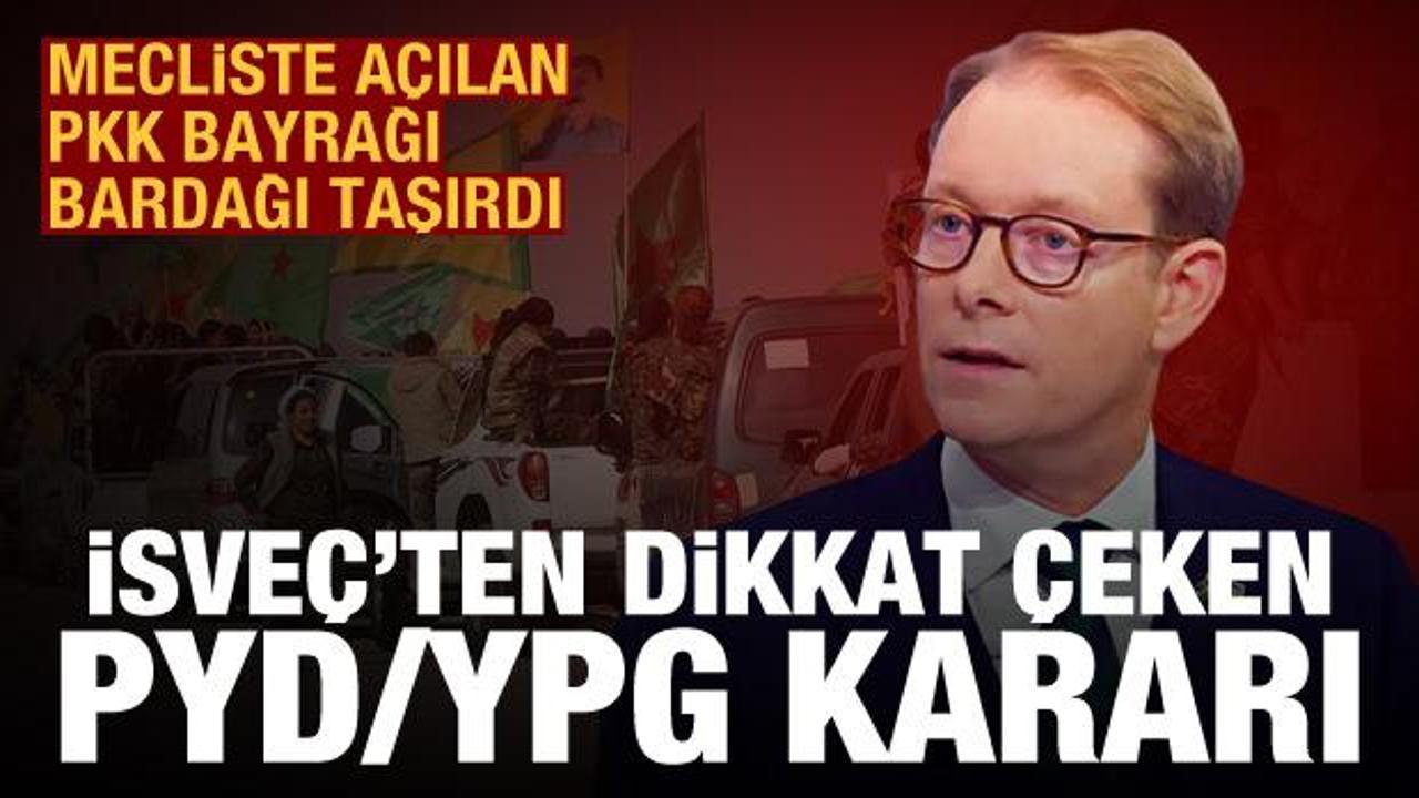 İsveç'ten, PYD/YPG ile aralarına mesafe koyma kararı