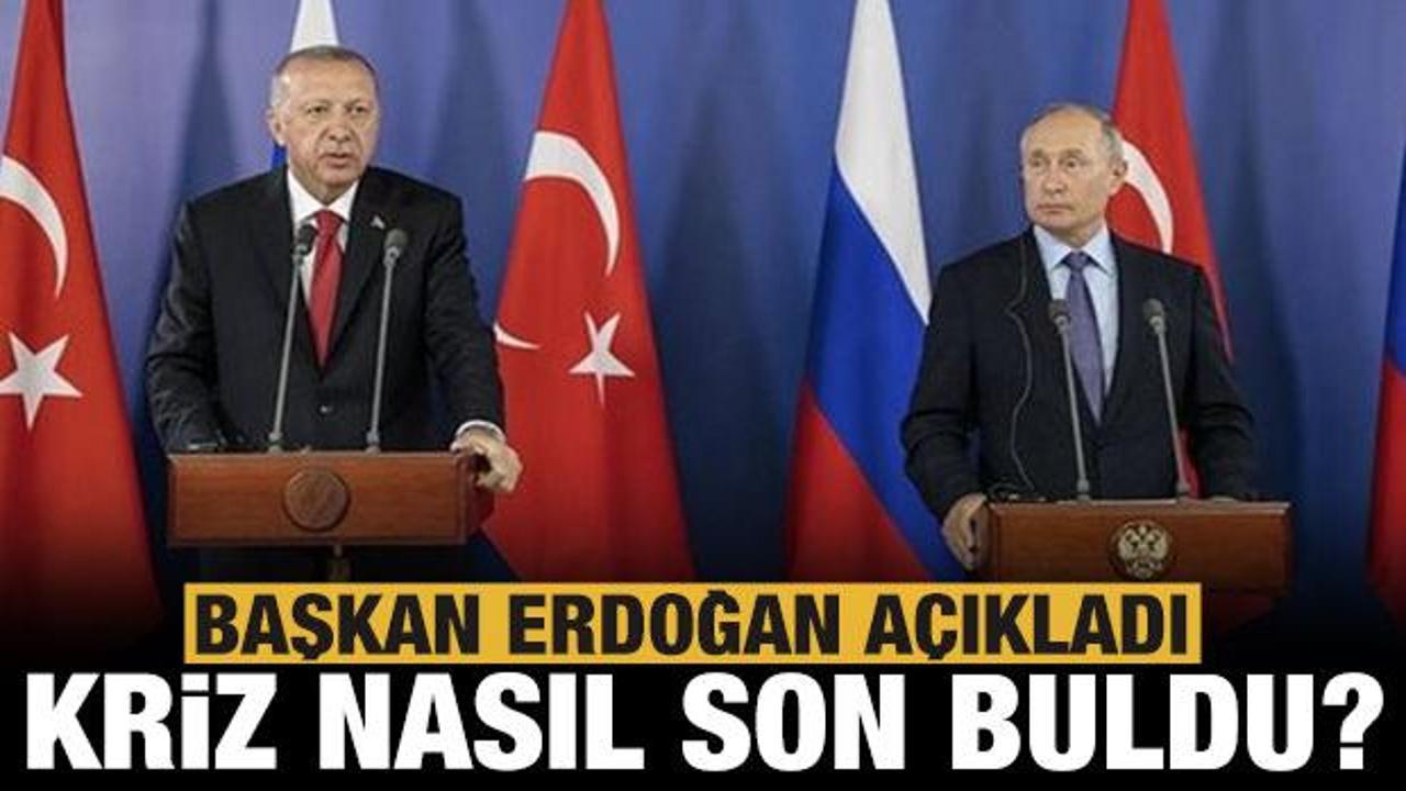 Son dakika: Başkan Erdoğan'dan tahıl koridoru a&ccedil;ıklaması: Kriz nasıl &ccedil;&ouml;z&uuml;ld&uuml;