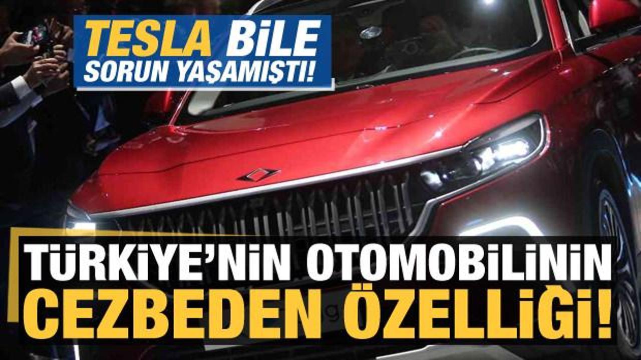 Togg'un cezbeden &ouml;zelliği: TESLA bile sorun yaşamıştı...