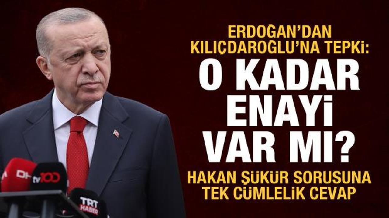 Erdoğan'dan Kılı&ccedil;daroğlu'na: İngiltere'de o kadar enayi var mı?