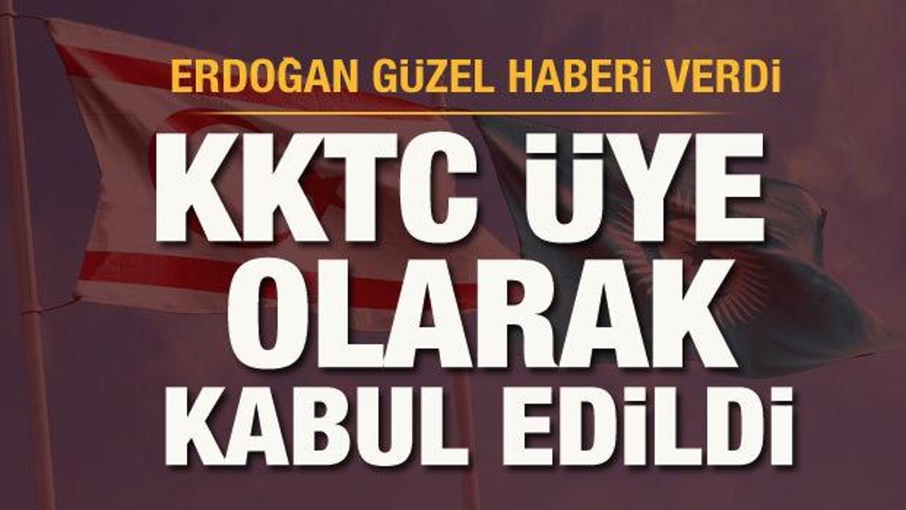KKTC, Türk Devletleri Teşkilatı Zirvesi'nde gözlemci üye olarak kabul edildi