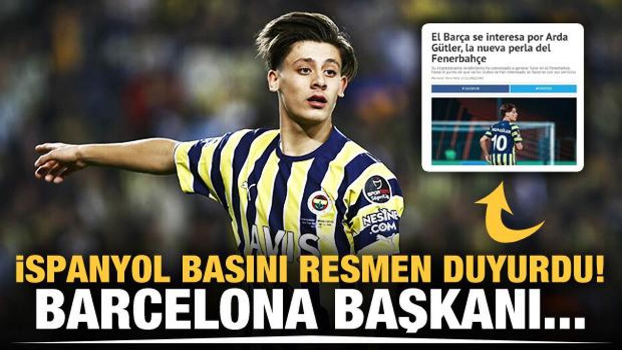 Bu kez İspanyol basını duyurdu! Arda G&uuml;ler...