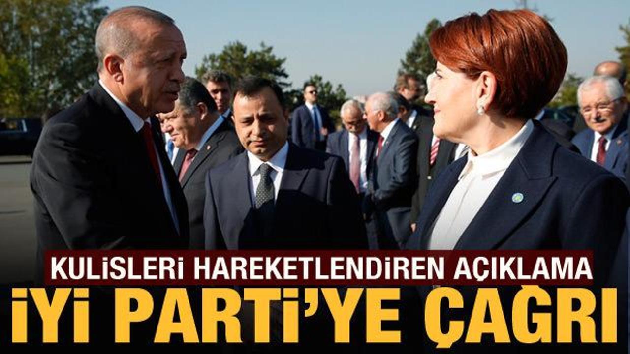 Cumhurbaşkanı Erdoğan'dan İYİ Parti'ye çağrı: Bu masayı terk edin!