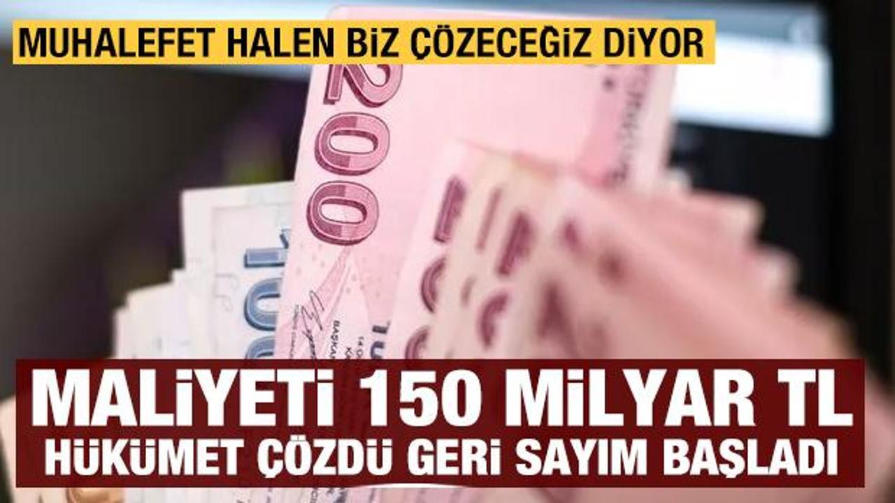 EYT'nin maliyeti ortaya &ccedil;ıktı