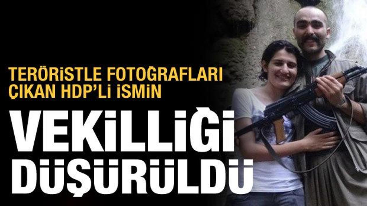HDP'li Semra Güzel'in vekilliği düşürüldü