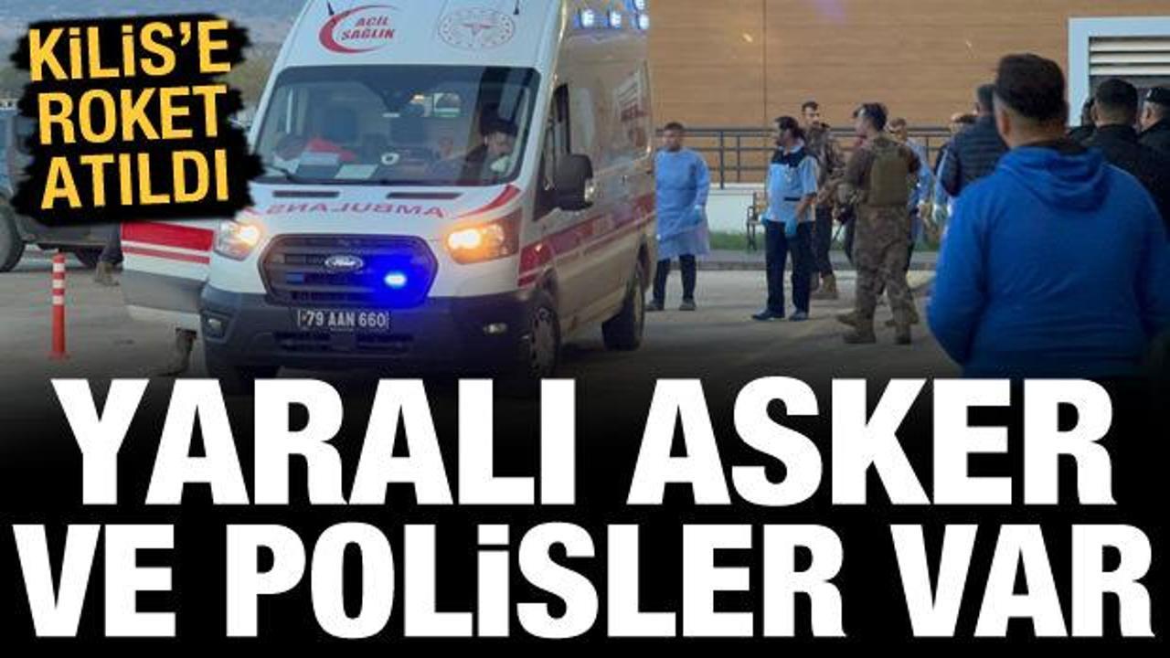 Kilis'e roket atıldı! Yaralı asker ve polisler var