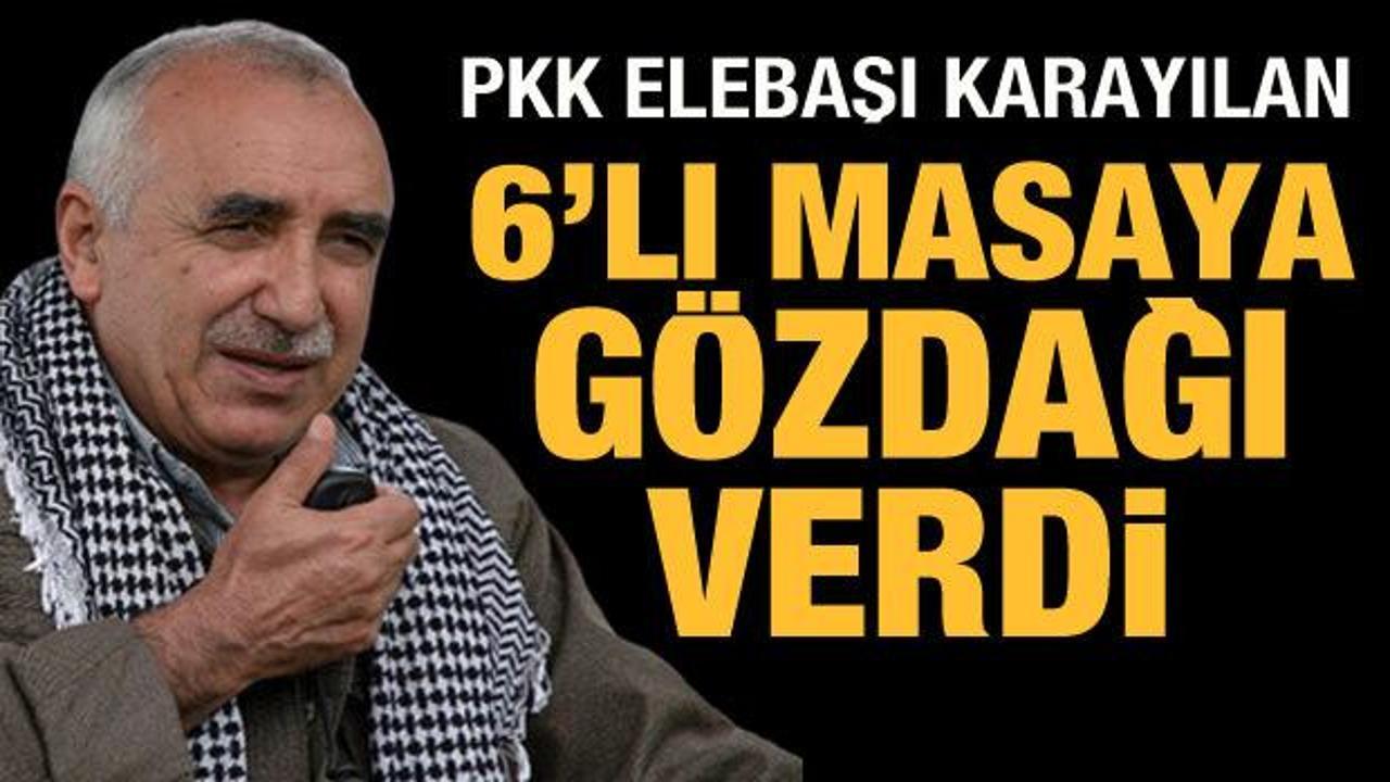 PKK elebaşı Murat Karayılan'dan 6'lı masaya gözdağı