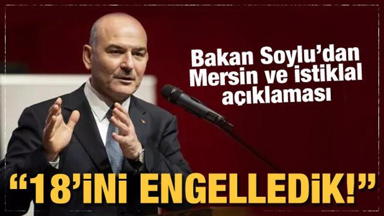 Son Dakika: Süleyman Soylu, engellenen canlı bomba eylemlerini açıkladı!